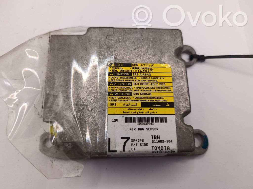 Toyota Corolla E110 Unitate/modul de comandă airbaguri 
