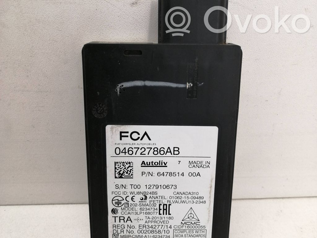Chrysler Pacifica Aklos zonos modulis 