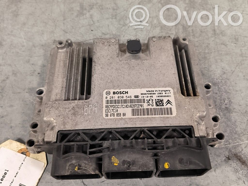 Citroen Jumpy Engine control unit/module 