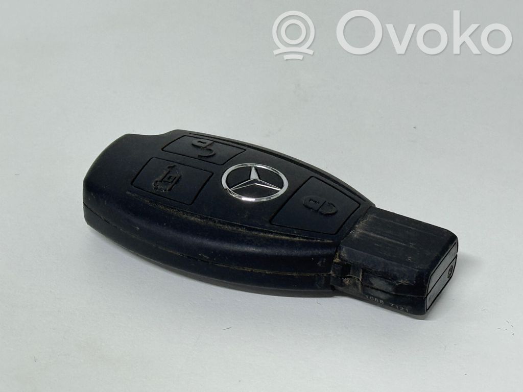Mercedes-Benz E W212 Klucz / Karta zapłonu 