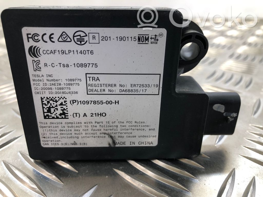 Tesla Model 3 Other control units/modules 