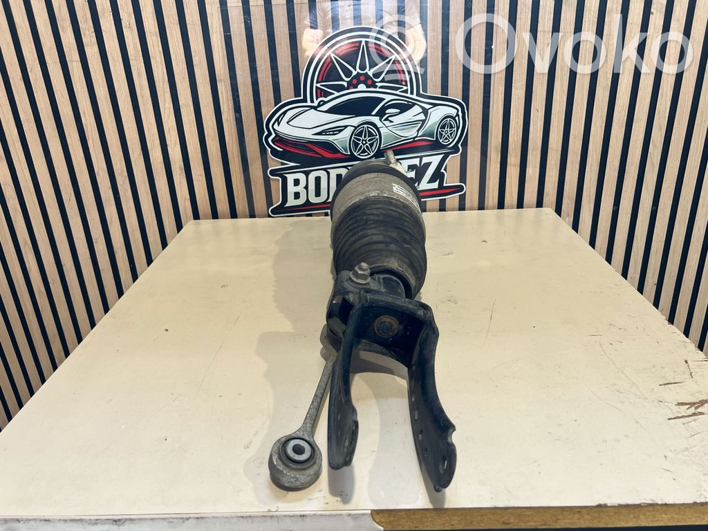 Porsche Cayenne (92A) Przedni amortyzator zawieszenia pneumatycznego 