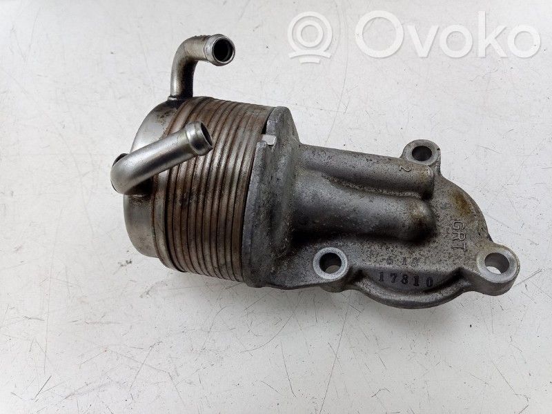 Oil filter mounting bracket