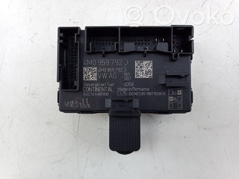 Audi e-tron Door central lock control unit/module 