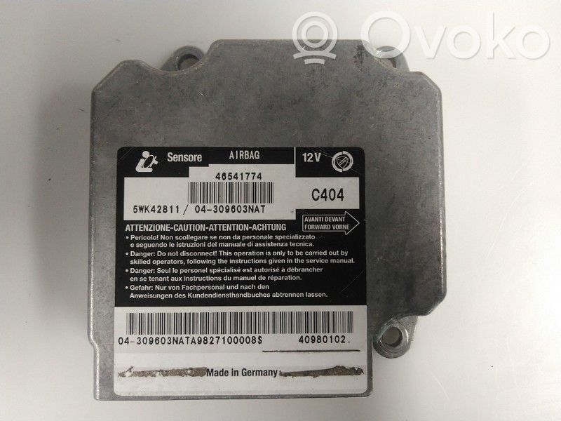 Fiat Bravo - Brava Airbag control unit/module 