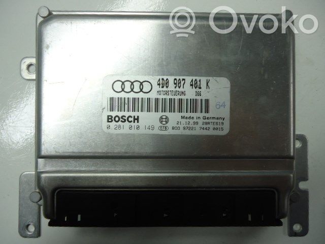 Audi A8 S8 D2 4D Injection control unit/module 