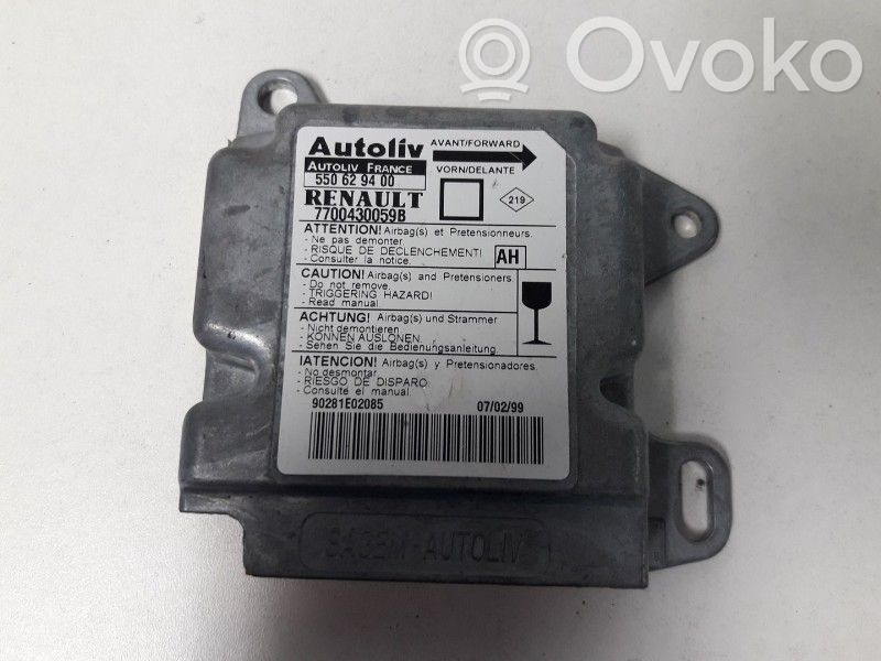 Renault Megane I Unitate/modul de comandă airbaguri 