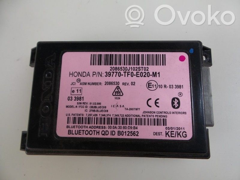 Honda Jazz Unidad de control/módulo de bluetooth 