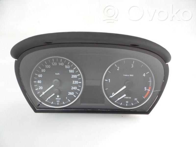 BMW 3 E90 E91 Speedometer (instrument cluster) 