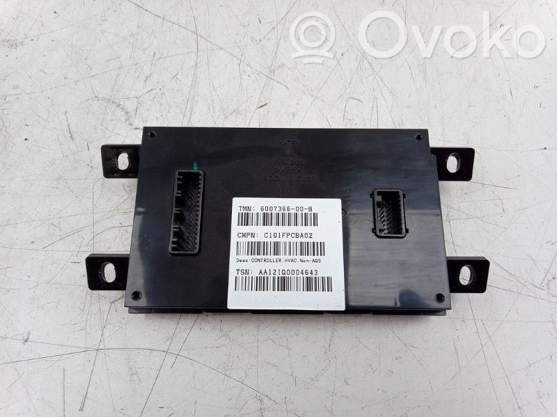 Climate control unit   600736600B,C101FPCBA02,600736600B,AA12IQ0004643,C101FPCBA02