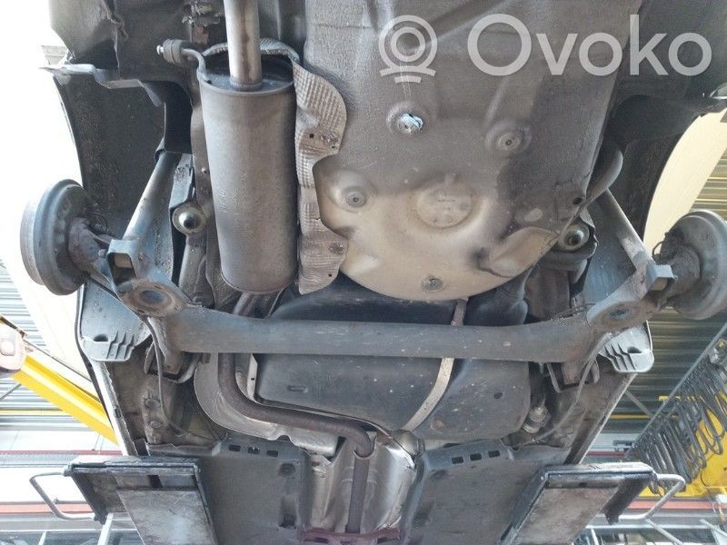 Skoda Fabia Mk2 (5J) Eje trasero 