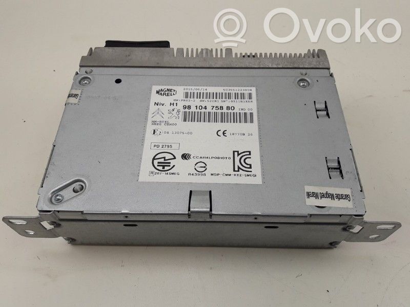 Peugeot 308 Unitate principală radio/CD/DVD/GPS 