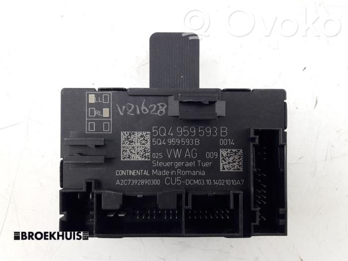 Skoda Octavia Mk3 (5E) Centralina/modulo chiusura centralizzata portiere