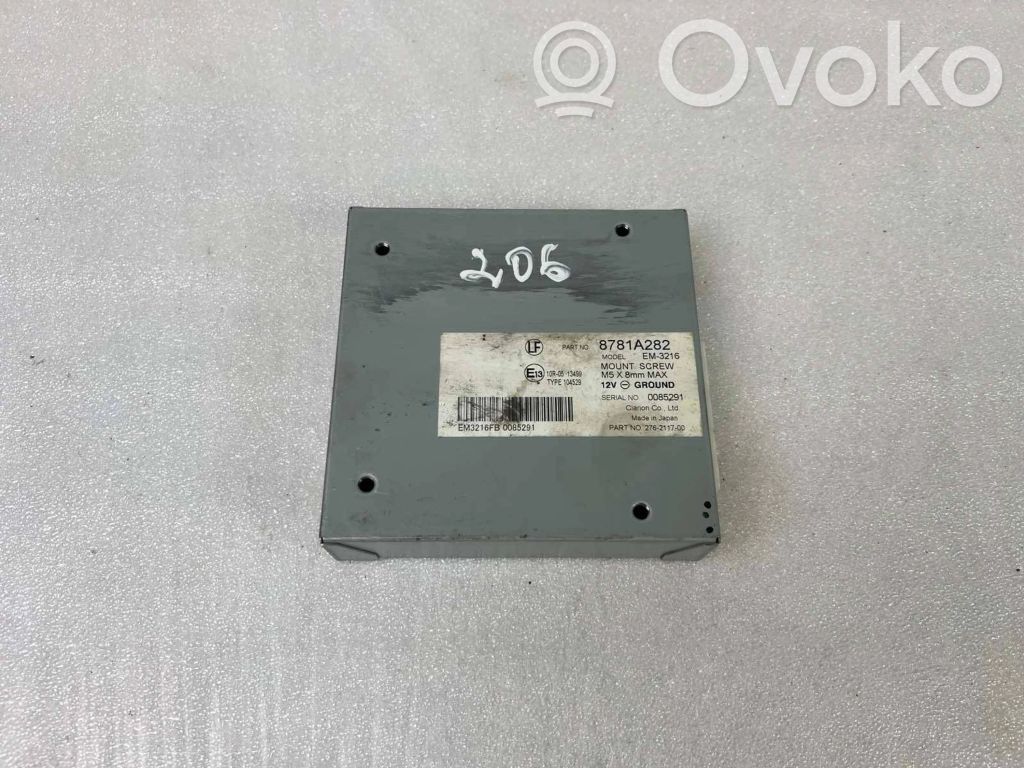 Mitsubishi Outlander Camera control unit module 