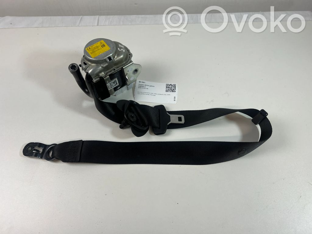BMW X3 G01 Cinturón trasero 