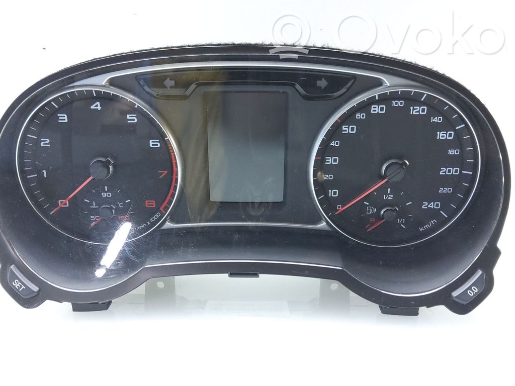 Audi A1 Velocímetro (tablero de instrumentos) 
