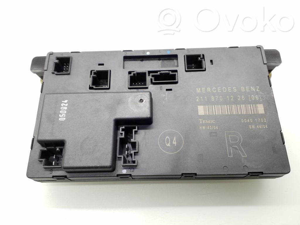 Mercedes-Benz E W211 Door control unit/module 