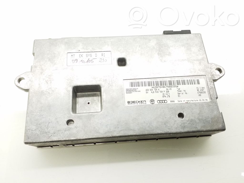 Other control units/modules   4E0035729A,4L0910729P