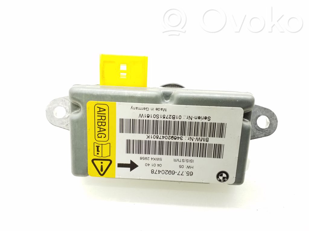 BMW 7 E65 E66 Airbag deployment crash/impact sensor 