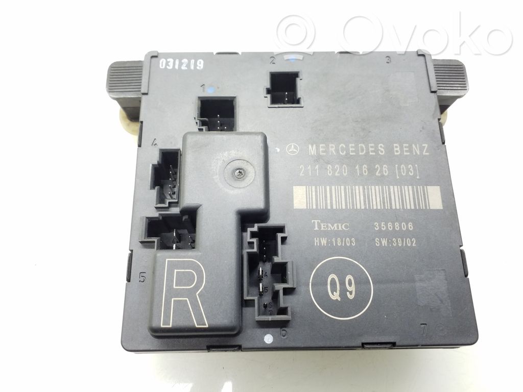 Mercedes-Benz E W211 Door control unit/module 
