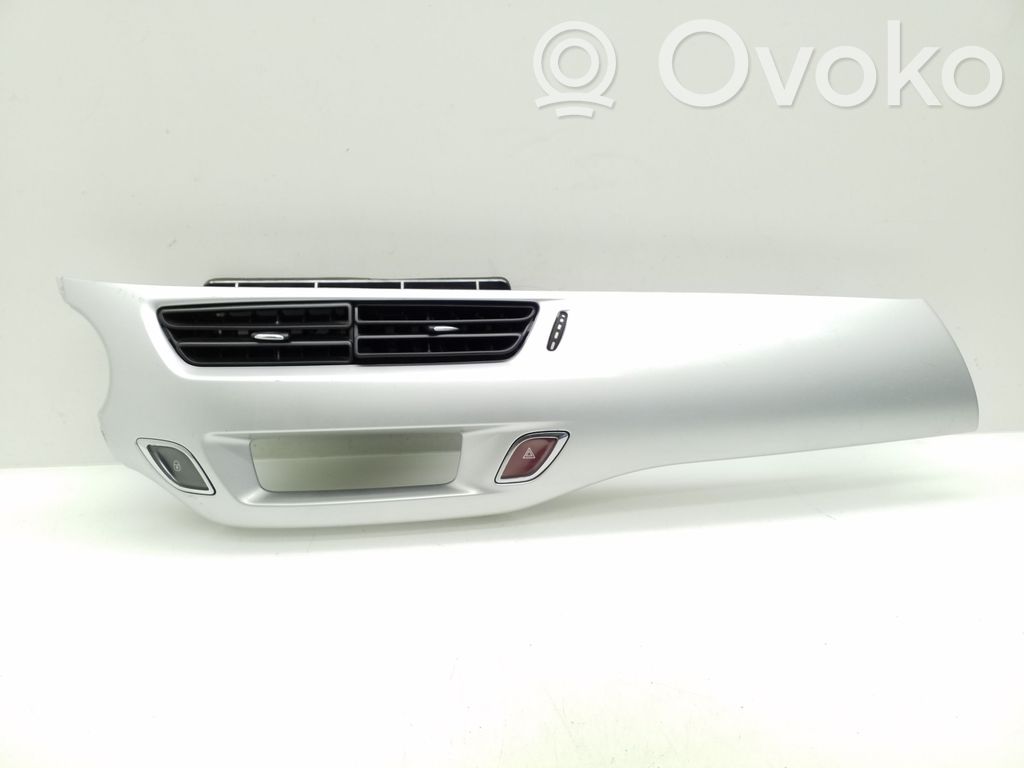 Citroen C3 Rejilla de ventilación central del panel 