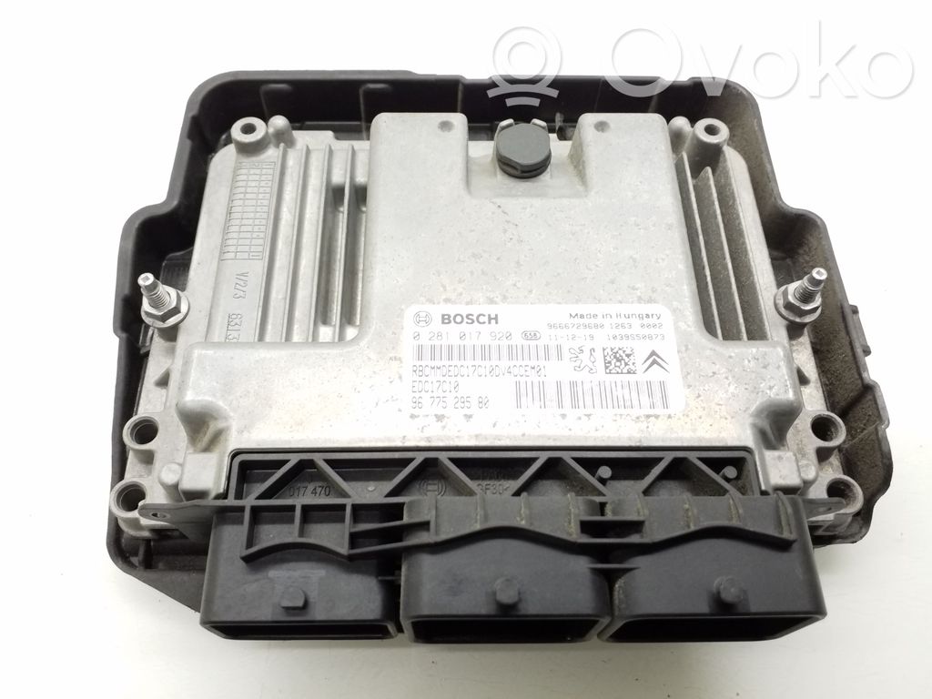 Citroen C3 Engine control unit/module 