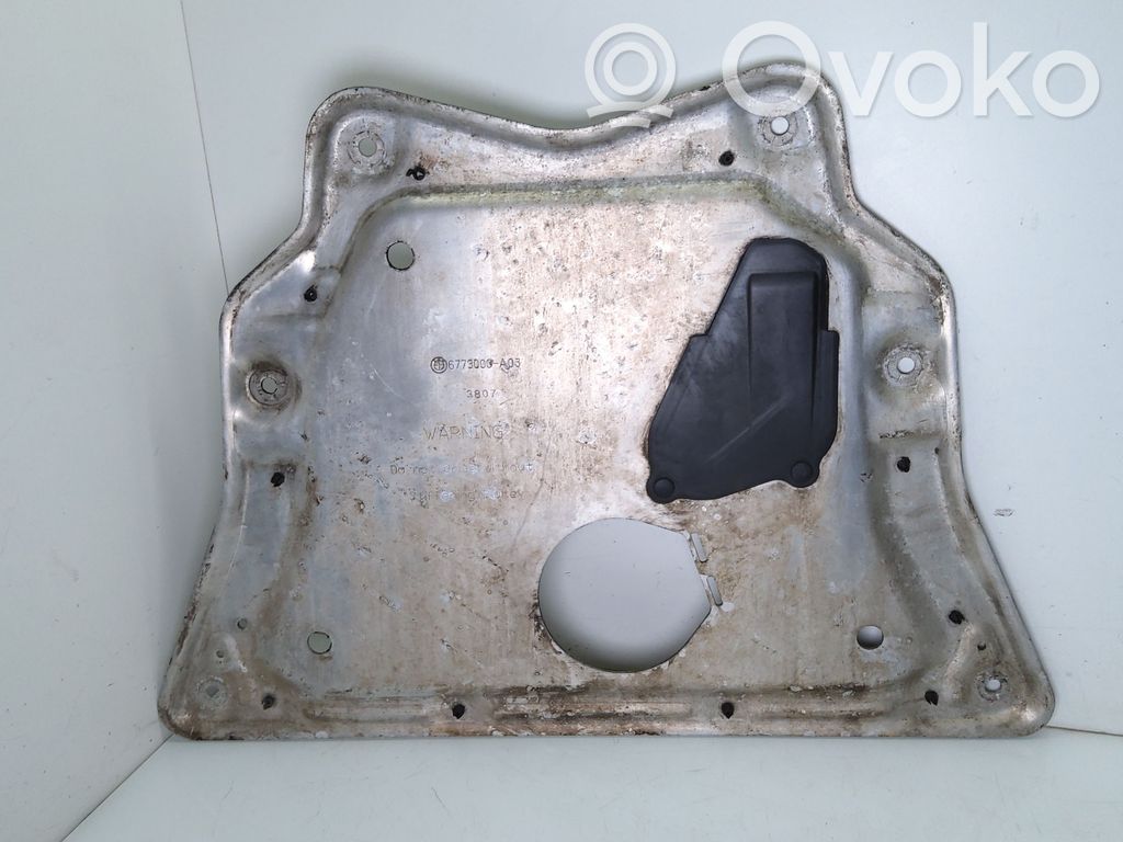 BMW X5 E70 Engine splash shield/under tray 