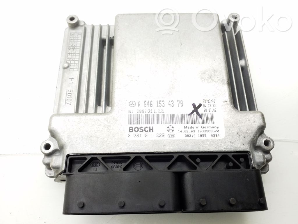 Mercedes-Benz E W211 Sterownik / Moduł ECU 