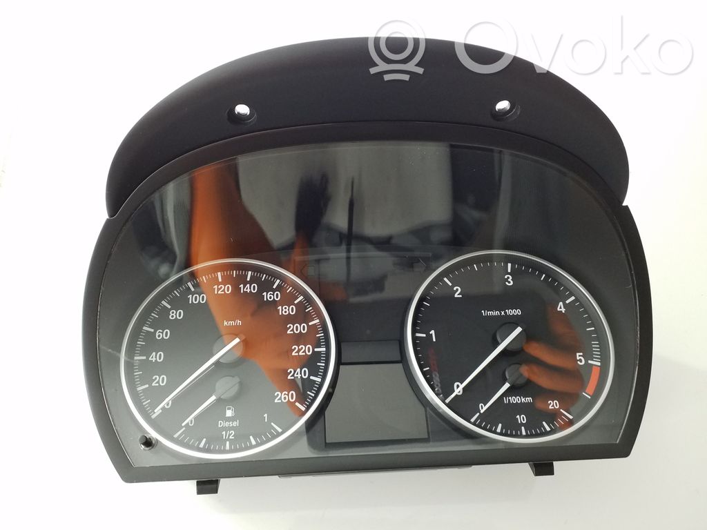 BMW 3 E90 E91 Speedometer (instrument cluster) 