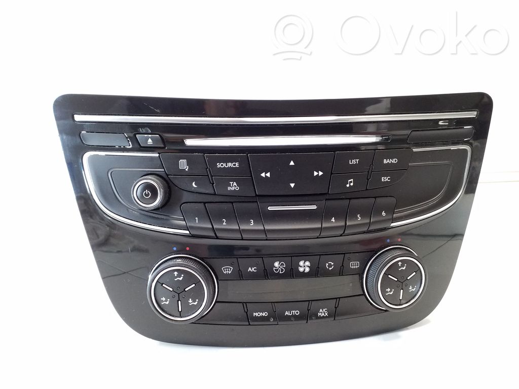 Peugeot 508 Head unit multimedia control 