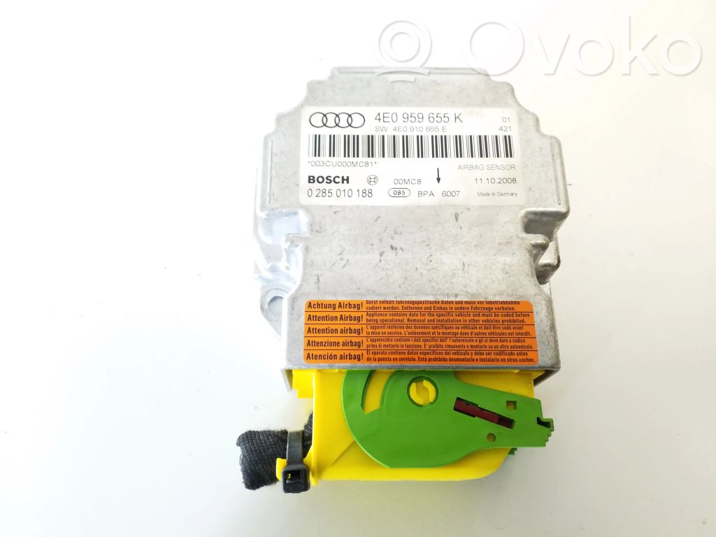 Airbag control unit/module   4E0959655K