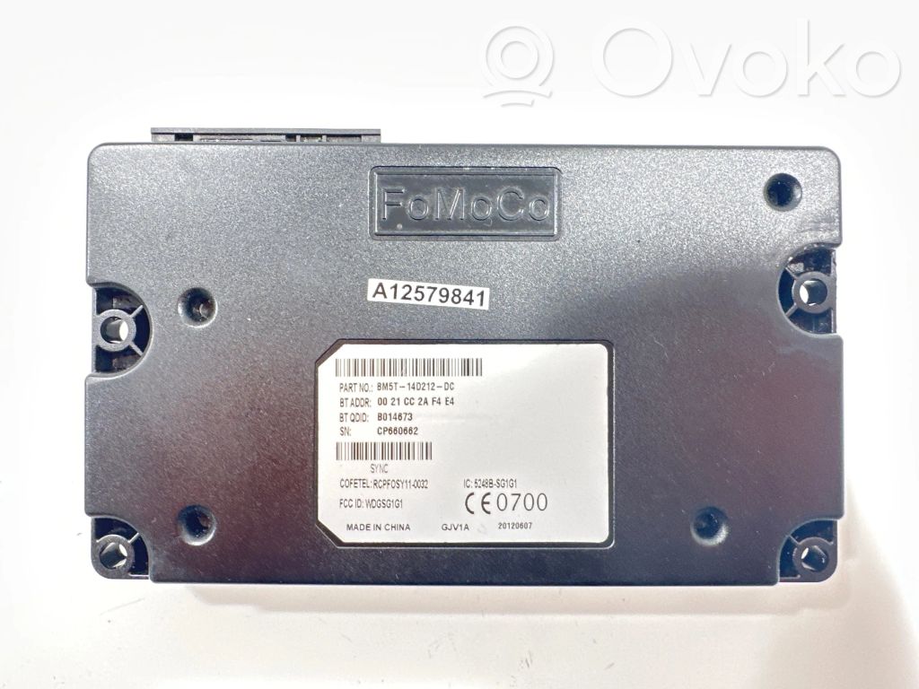 Ford Focus Bluetooth control unit module 