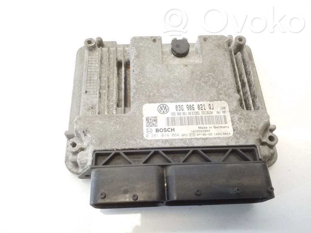 Engine control unit/module   03G906021QJ,0281014064