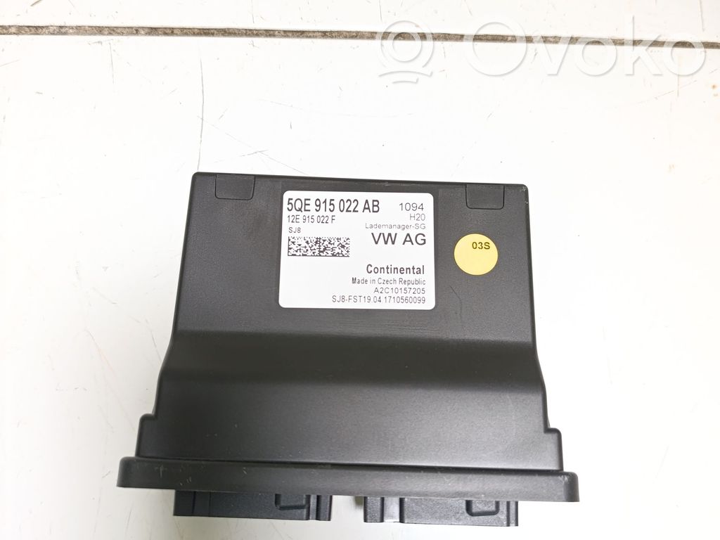Volkswagen e-Golf Other control units/modules 