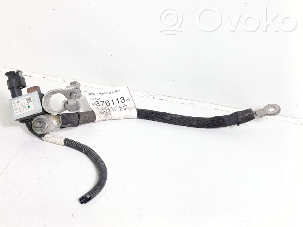Peugeot 2008 II Cable negativo de tierra (batería) 