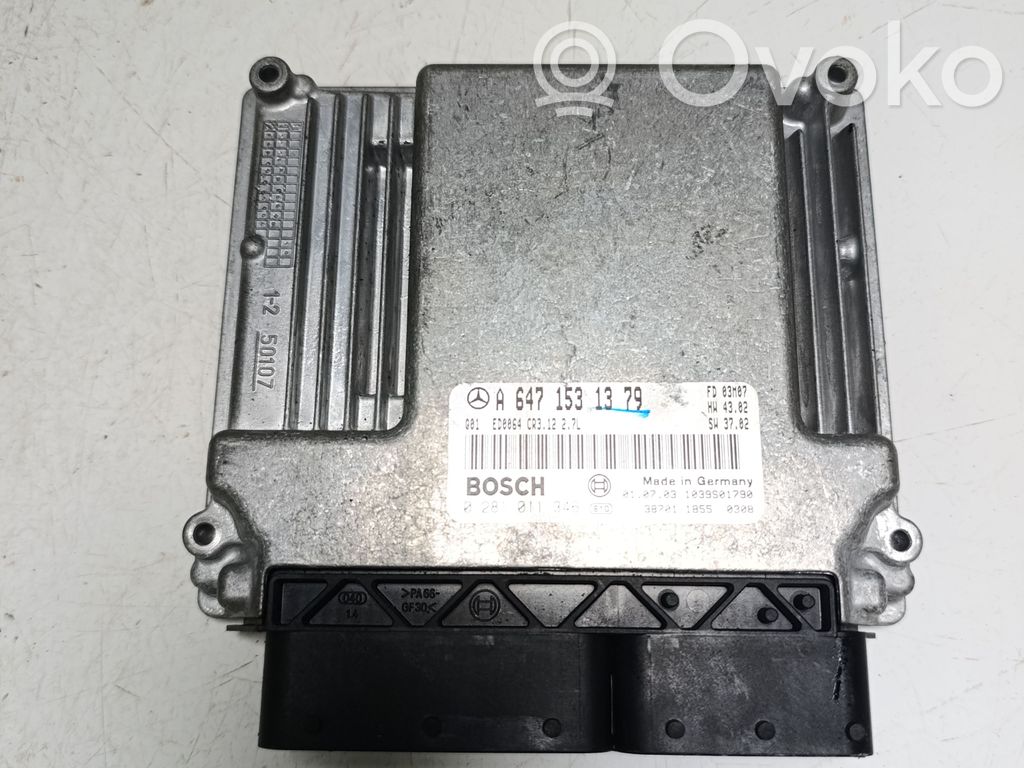 Mercedes-Benz E W211 Engine control unit/module 
