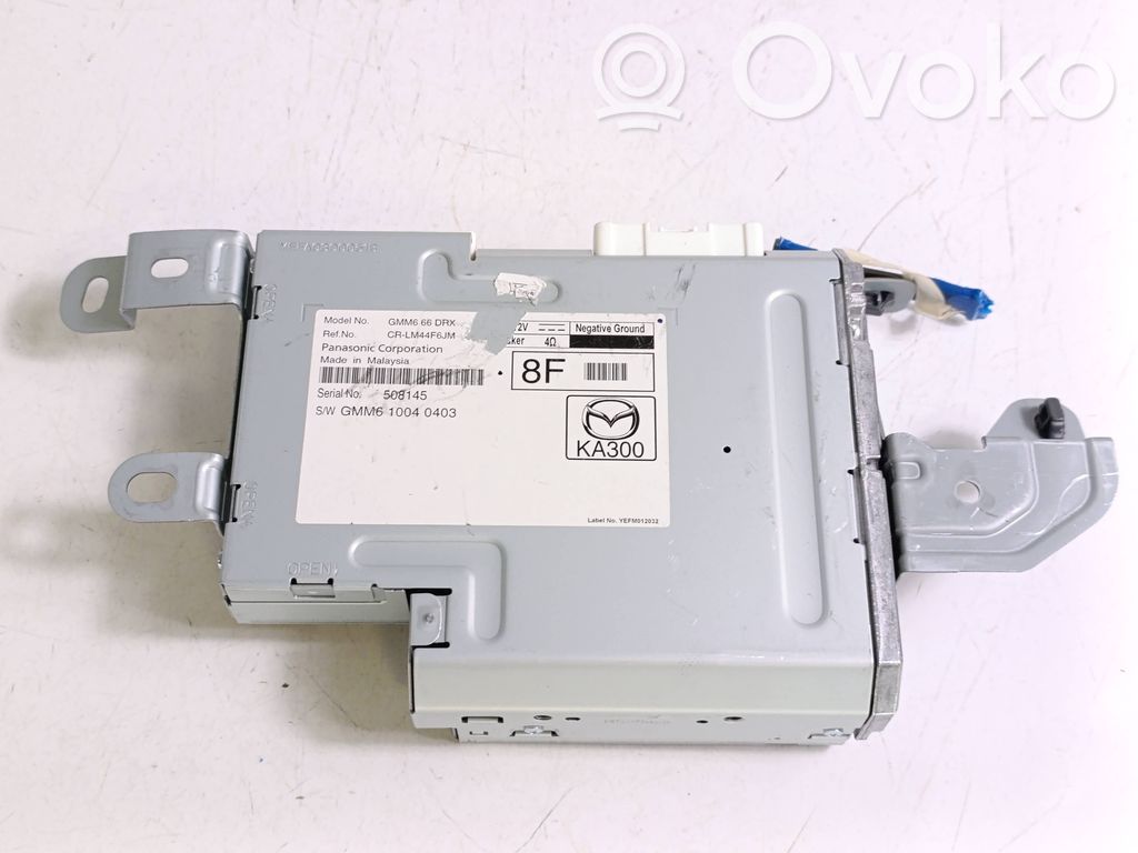 Mazda 6 GPS navigation control unit/module 