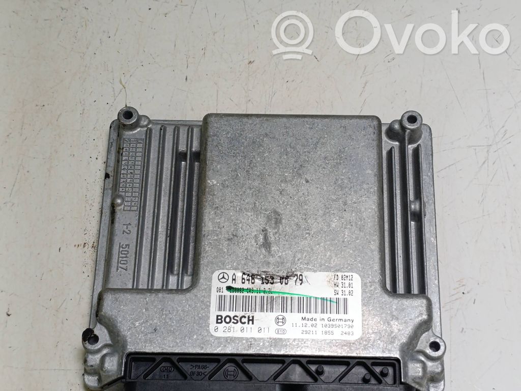Mercedes-Benz E W211 Engine control unit/module 