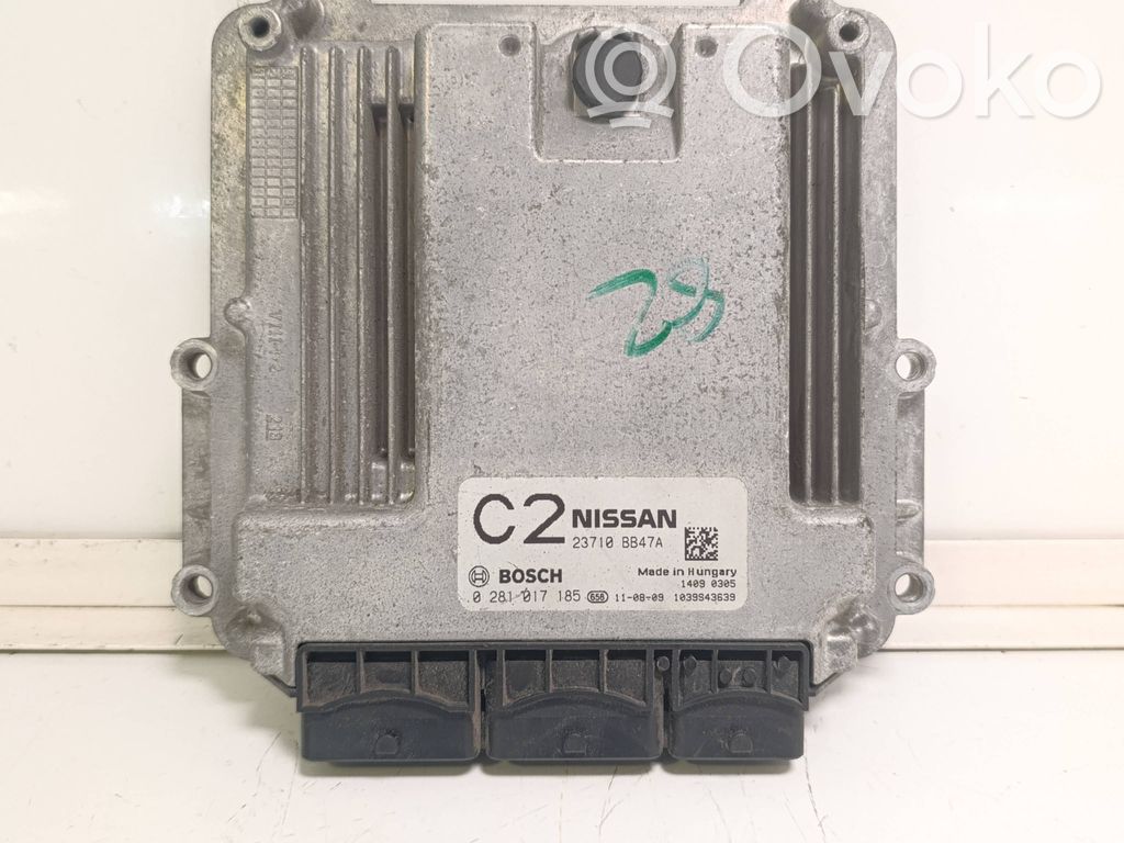 Engine control unit/module   23710BB47A,0281017185,1039S43639