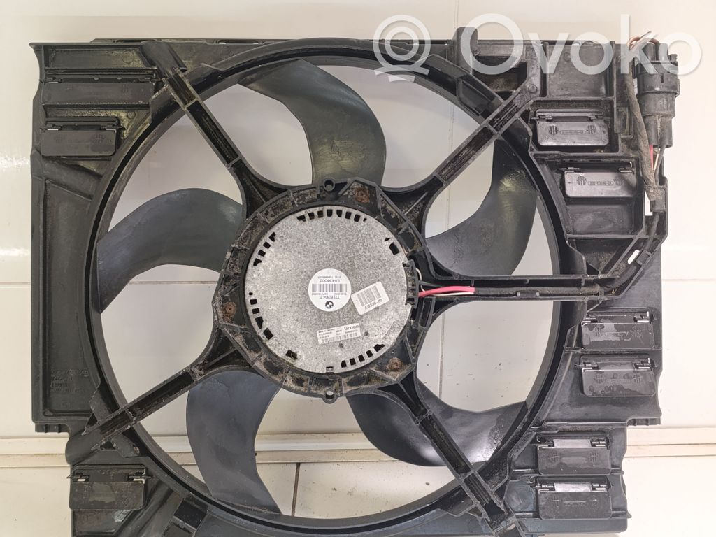 BMW 5 E60 E61 Elektrisks radiatoru ventilators 