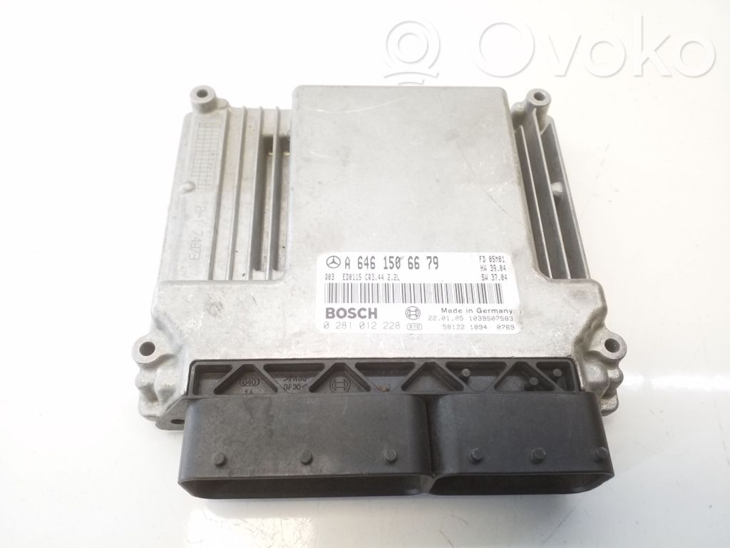 Mercedes-Benz C W203 Engine control unit/module 