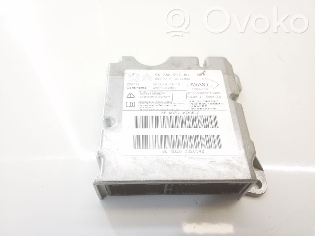 Centralina/modulo airbag   9678691780