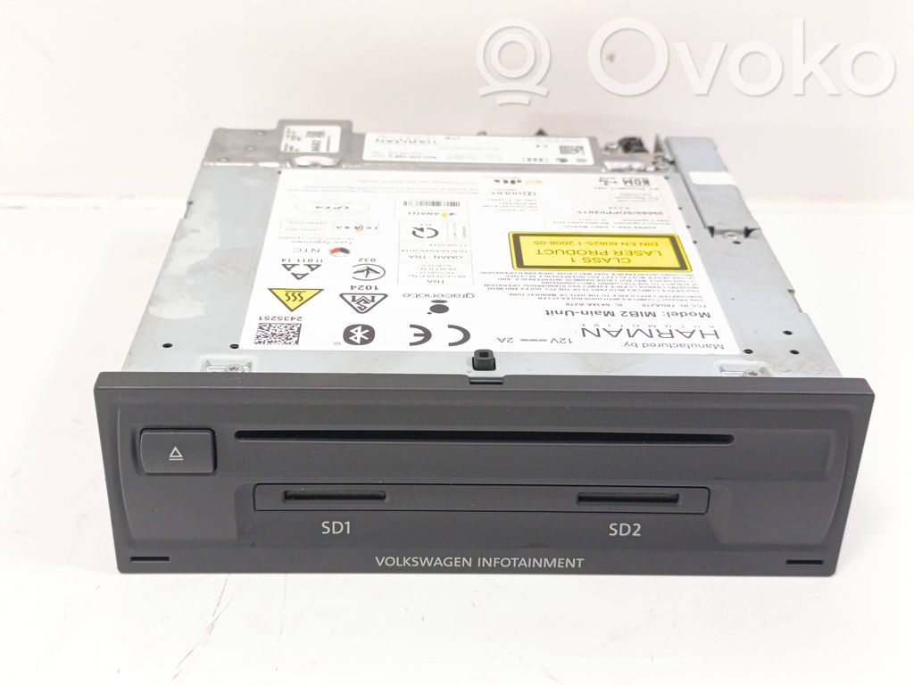 Volkswagen Golf VII Panel / Radioodtwarzacz CD/DVD/GPS