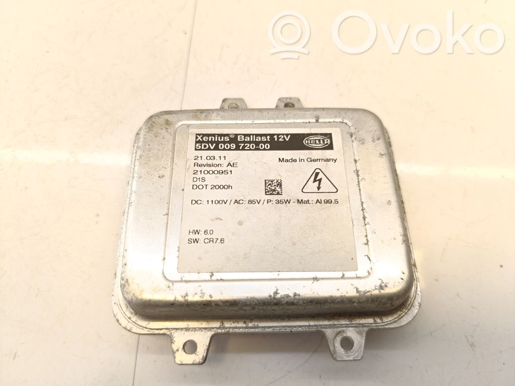 Opel Astra J Headlight ballast module Xenon 