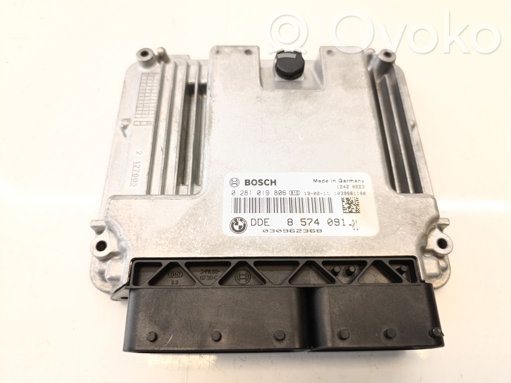 BMW 5 F10 F11 Dzinēja vadības bloks 