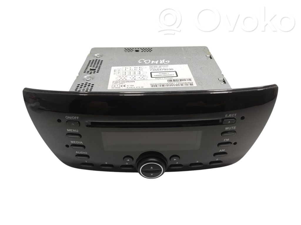 Opel Combo D Radio / CD/DVD atskaņotājs / navigācija 