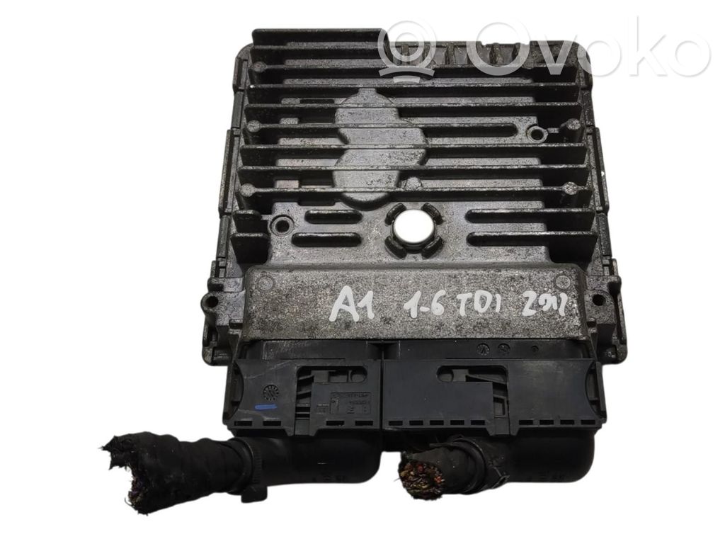 Audi A1 Unité de commande, module ECU de moteur 