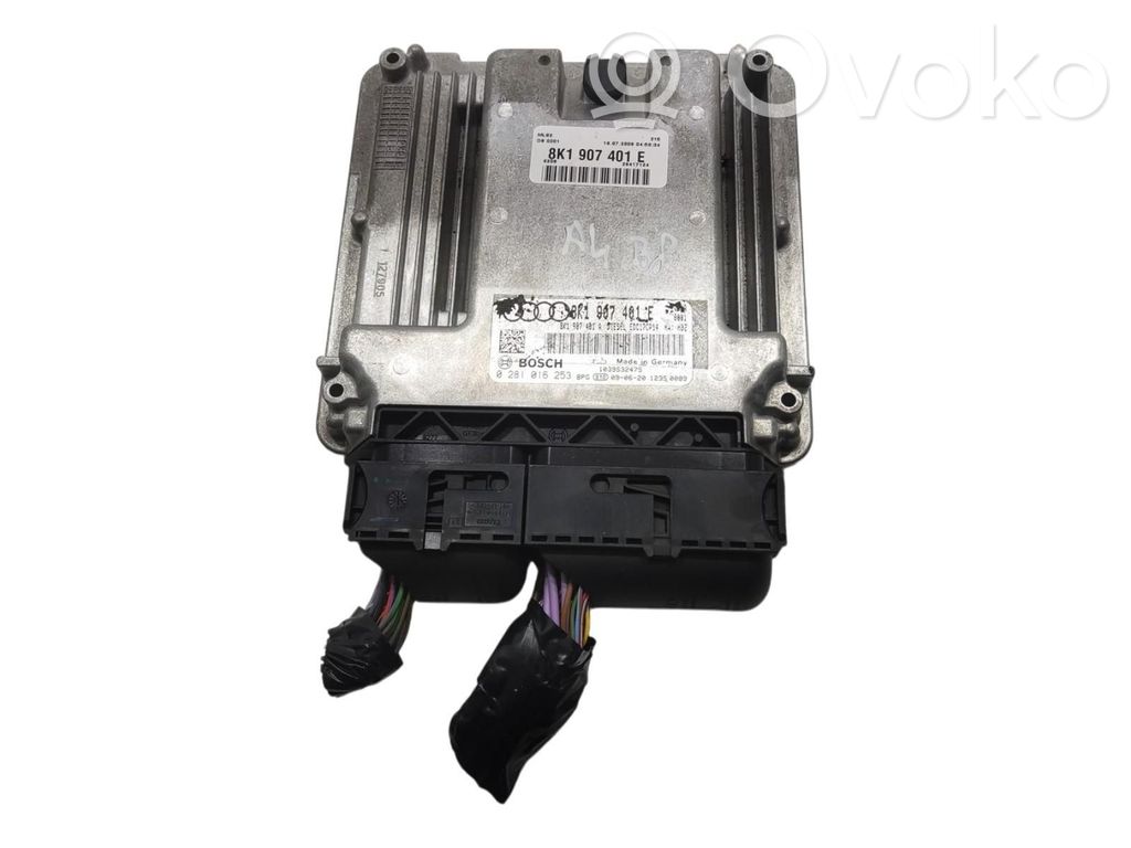Engine control unit/module ECU   8K1907401E,8K1907401E
