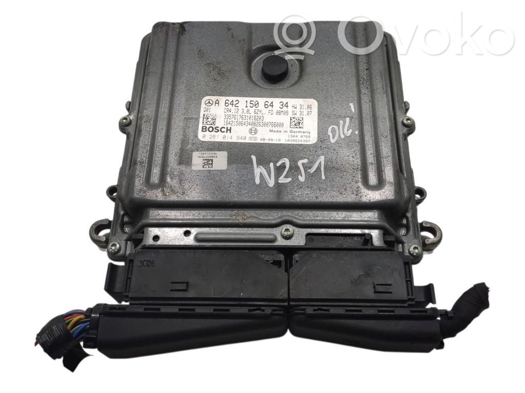 Mercedes-Benz R W251 Komputer / Sterownik ECU silnika 