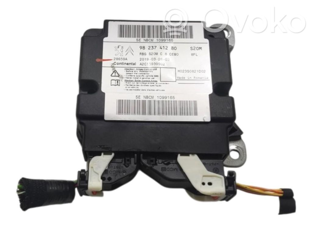 Airbag control unit/module   9823741280,9823741280,20182023